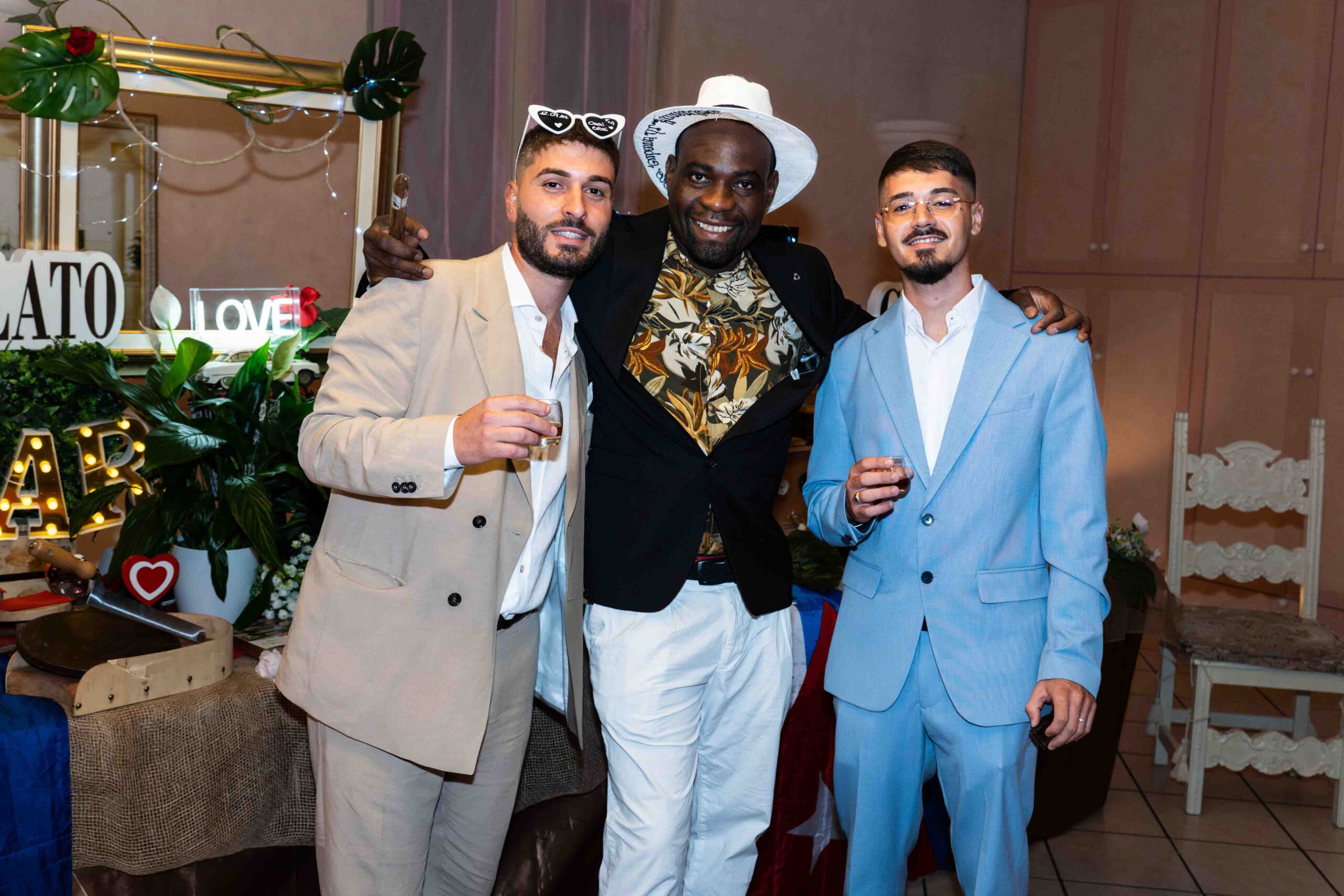 Angolo cubano con Rum Sigari e Cioccolato al Matrimonio a Corte Francesco a Montichiari