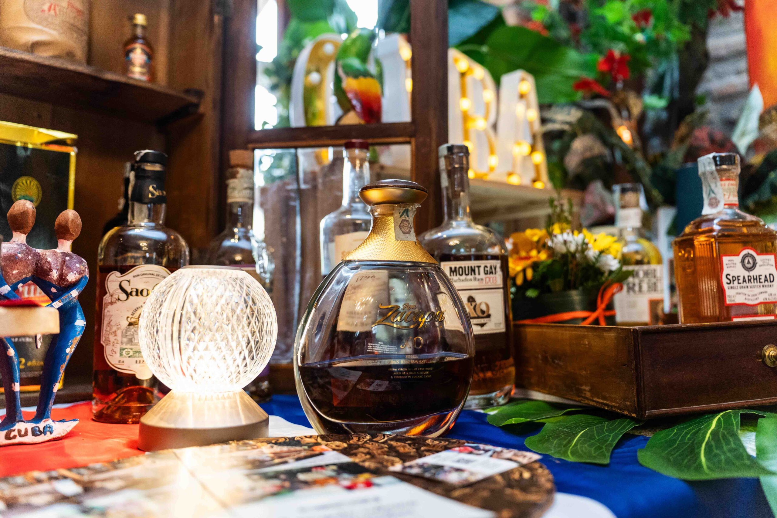 Angolo cubano con Rum Sigari e Cioccolato a Villa dei Mulini