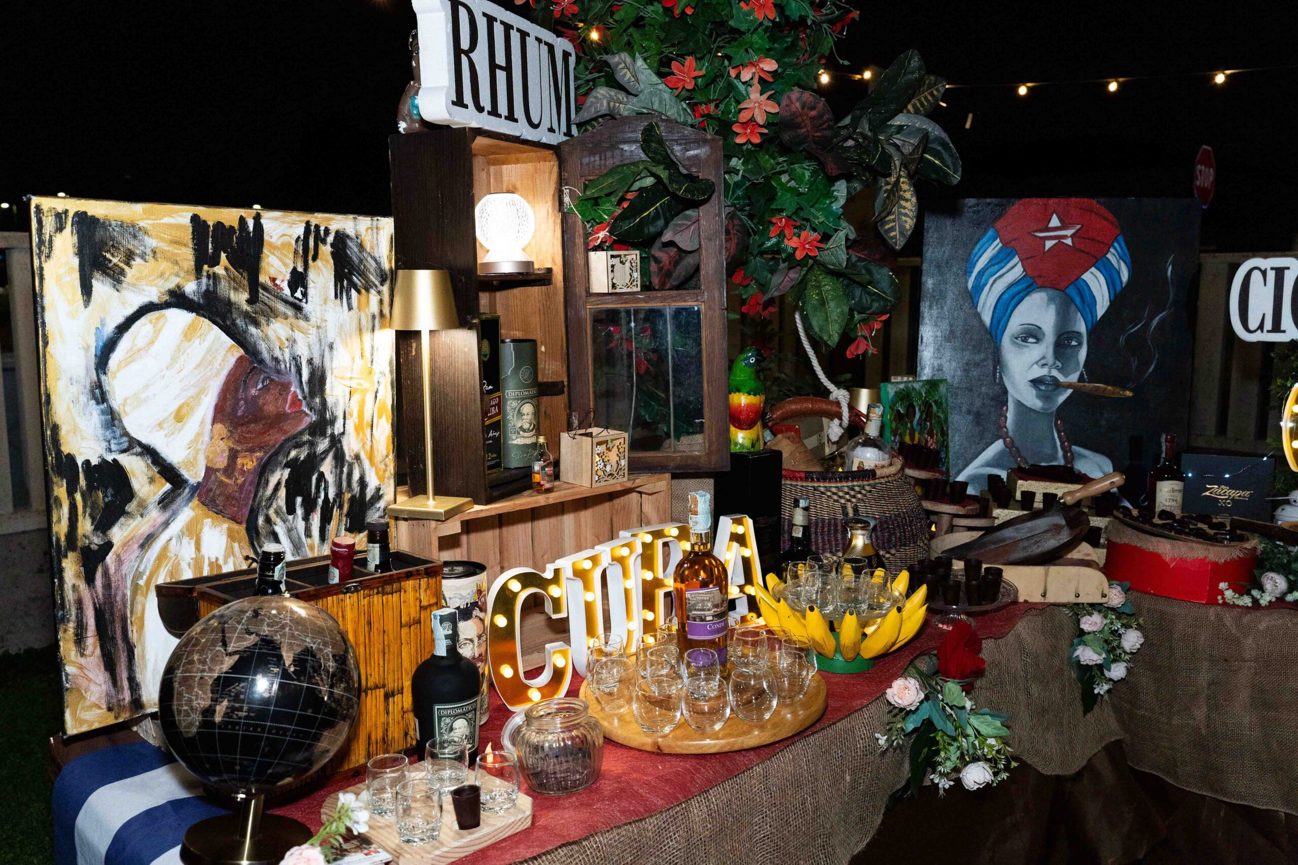 Bellissimo matrimonio con Cigar Corner Cubano organizzato in giardino a Tezze sull'Adda