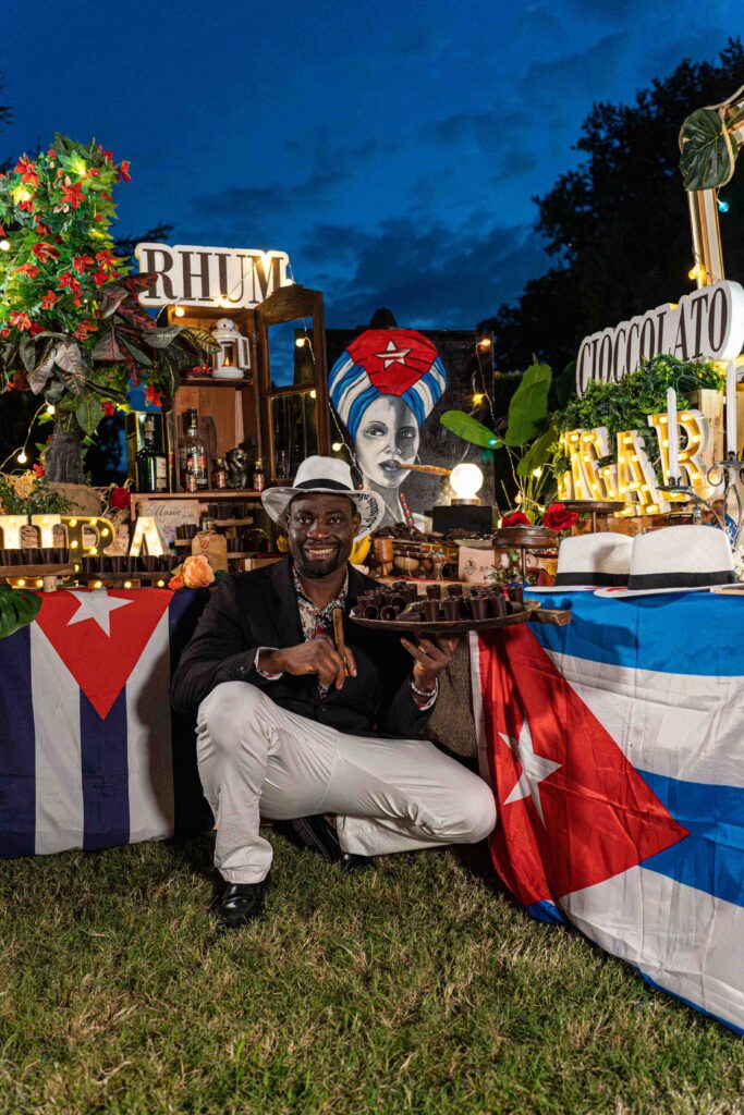 Angolo Rum Sigari e Cioccolato Al Matrimonio a Villa Bevilacqua